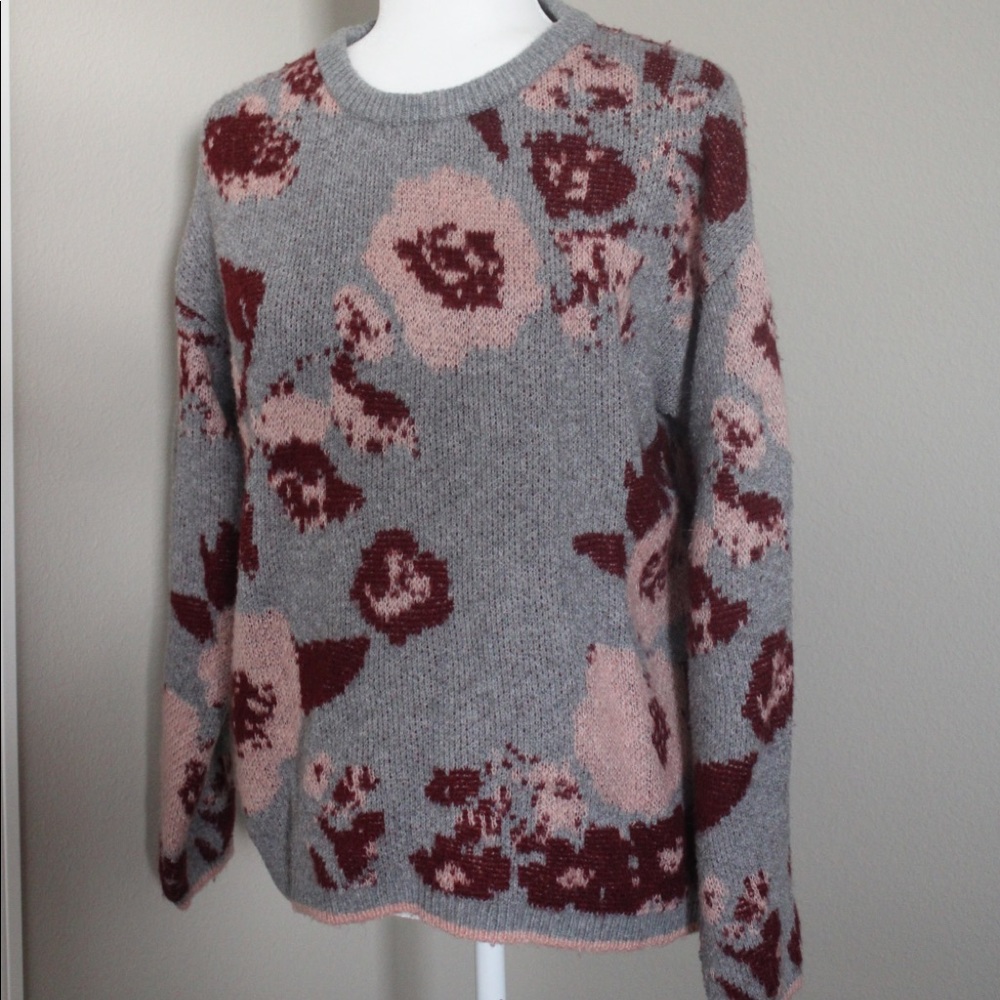 Knox Rose Floral Print Sweater